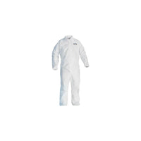 Kimberly-Clark Coverall, Kleenguard A40White Elastics, Medium, 12 Pack (44312)-Material: Microporous