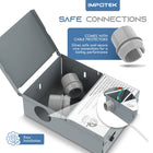 Impotek 6" LED 12W 5CCT Dimmable Recessed Ceiling Light - 12 Pack-5 Year Limited Manufacturer Warranty