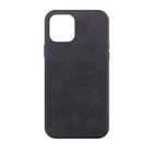 General Supply Goods + Co Vegan Leather Case for iPhone 12/12 Pro - Charcoal-Compatible with iPhone 12/12 Pro