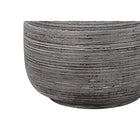Monarch Specialties 19" H Contemporary Table Lamp - Grey Ceramic / Ivory / Cream Shade-Assembled dimensions: 10 in. L x 10. in. W x 18.75 in. H. base: 6.25 in. L x 6.25 in. W x 9 in. H. shade: 10 in. L x 10 in. W x 9 in. H