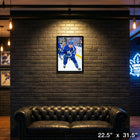 Matthew Knies Toronto Maple Leafs - Framed Canvas - 22" x 31"-Finished size: 22.5x31.5