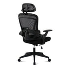 TygerClaw - Fauteuil de Direction Ergonomique en Maille avec Accoudoirs Ajustables et Appui-Tête-L'appuie-tête réglable monte et descend pour offrir un soutien adéquat à votre cou