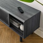 Modway Kurtis 47" TV Stand - Charcoal-Cable Management Holes