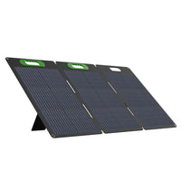 Yoshino SP100 Foldable 100W Monocrystalline Portable Solar Panel-LIGHTWEIGHT & PORTABLE - Our solar panels are foldable and easy to carry using a built-in handle grip, allowing for simple portability whether you wish to use them at home or on some off-grid adventure. These panels weigh 10.2 pounds and measure 25” x 48” x 0.2”, unfolded.