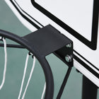HOMCOM 51"-64" Height Adjustable Basketball Hoop Stand-Easy to carry and move with 2 wheels