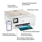 HP - Imprimante photo tout-en-un Envy 7975 avec 3 mois gratuits d'Instant Ink-Fonctions polyvalentes : Cette imprimante tout-en-un prend en charge l’impression,.  la numérisation, la copie et l’impression de photos