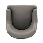 Manhattan Comfort Raya 25.2" Modern Leatherette Upholstered Dining Armchair - Taupe-26.57" L x 22" W x 32.09" H