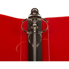 JAM Paper - Classeur en plastique de 2 -5 cm - rouge - 3 anneaux-Les larges panneaux avant et arrière recouvrent entièrement les intercalaires et protège-pages standard. Nos classeurs à 3 anneaux métalliques sont dotés de deux boutons pour une ouverture et une fermeture faciles, ainsi que d'une pochette pratique sur le rabat intérieur.