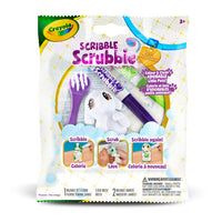 Crayola Scribble Scrubbies Pets - 1 Bag-Scribble Scrubbie Pets: This 1ct Scribble Scrubbie includes 2 Washable Scribble Scrubbie Markers & 1 Brush!