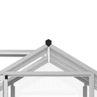 Outsunny 10' x 6' x 6.4' Polycarbonate Greenhouse- An opening rooftop vent ensures excellent ventilation for your unit  
 