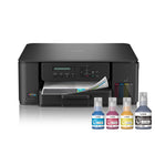 Brother - MFC-T580DW Imprimante tout-en-un à jet d’encre couleur sans fil INKvestment Tank assortie de 3 ans d’encre-Technologie innovante de réservoir d’encre rechargeable