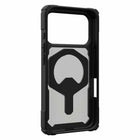 UAG Plasma XTE Compatible with MagSafe Rugged Case for iPhone 17 Pro - Black/Pop Orange-Multiple Customizable viewing angles