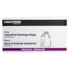 Coastwide Professional Garbage Bags - Utility - 22" W x 24" L - White - 500 Pack-Individually folded for easy dispensing