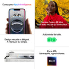 Apple - iPhone 16e - 128 Go - Noir - Débloqué-Bien à vous – Avec iOS 18, vous pouvez personnaliser l’écran d’accueil et l’écran verrouillé, ajouter des effets sur texte à vos messages, choisir n’importe quel émoji dans Tapback et en faire plus encore.