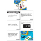 Edupress Pete the Cat Jeu de mathématiques Cool Cat 1 -Le premier joueur à obtenir quatre boutons remporte la partie.