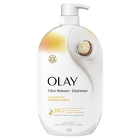 Olay Ultra Moisture Body Wash with Shea Butter - 1035 mL-Indulge daily: visibly transform your skin in just 2 weeks with our ultra moisture body wash with shea butter, leaving skin feeling smooth & looking healthy