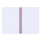 Pep Rally Cut-Out Coil Notebook - 6.1" W x 8.26" H - Pattern Power-4