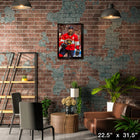 Aaron Ekblad Panthers 2025 Playoffs - Framed Canvas - 22" x 31"-Officially licensed by the NHL and NHLPA