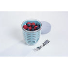 Mepal Fruit & Veg Pot - 600 mL - Black-Suitable for refrigerator, freezer, microwave (without lid)