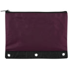 Staples - Trousse en polyester trois anneaux - Couleurs assorti-Fermeture à glissière en nylon pleine grandeur pour un accès facile