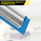 Gritt Commercial 18" Swivel Window Squeegee with Quick Release - 12 Pack-Pole Connection: Click / Lock or Tapered End