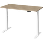 MotionGrey Electric Dual Motor Height Adjustable 140" W Sit-to-Stand Desk - White Frame-MotionGrey High-quality laminated desktop (140 * 71 *2.5cm) • Dual German motors - faster adjustment speeds (38mm/s) • A loading capacity of 113kg (250lb) • Digital memory display keypad