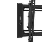Kanto Low Profile Tilting Portrait TV Wall Mount - Black-5 Years Limited Manufacturer Warranty