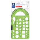 Staedtler-Mars General Purpose Stencil Template-General purpose template, 9-1/2" x 5-1/2"