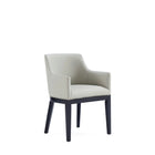 Manhattan Comfort - Lot de 2 fauteuils de salle à manger modernes Gansevoort 22,5 po en similicuir gris pierre-10