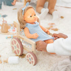 Miniland - Accessoire de poupée en fauteuil roulant en bois-6