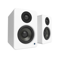 Kanto YU2 Powered Desktop Speakers with Built-in USB DAC - Matte White - 2 Pack-Along with a 3.5mm AUX input, YU2’s integrated DAC allows you to stream high-quality audio directly from your computer’s USB port.