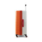 Reebok Double Dribble 30" Hardside Spinner Luggage - Orange-Zipper-release expansion system for 20% more packing space