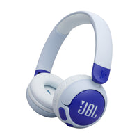 JBL Junior 320 Wireless On-Ear Kids Headphones - Blue-JBL Junior 320BT headphones are designed to never exceed 85dB