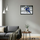 William Nylander Toronto Maple Leafs Spotlight - Framed Canvas - 31" x 22"-Ready to hang - arrives fully assembled