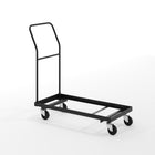 Flash Furniture – Chariot pour chaises pliantes, noir-Chariot pour chaises pliantes