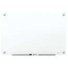 Quartet Brilliance Magnetic Glass Dry-Erase Board - 4' x 3'-Magnetic dry-erase board