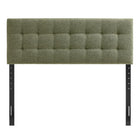 Modway Lily Upholstered Full Size Headboard - Leaf-Five Mounting Positions