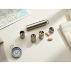 Minimal Stainless Steel Pill Holder-15mmx5mm slot opening