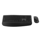 Logitech Signature Comfort Plus Combo MK880 Wireless Keyboard and Mouse Combo - Black-All-day typing comfort: With a curved dual-foam palmrest for silky-soft support and adjustable tilt legs, this Bluetooth keyboard supports a natural typing position for longer workdays