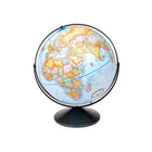 Replogle Eureka 16" Blue Ocean Globe With Black Metal Full Meridan And Metal Base - English-16" diameter globe with detailed uptodate cartography