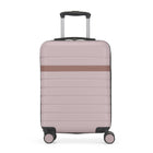 Bugatti Lisbon Carry-on Hardside Luggage - Pink-Made from a durable blend of ABS and polycarbonate composite
