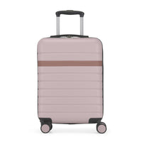 Bugatti Lisbon Carry-on Hardside Luggage - Pink-Made from a durable blend of ABS and polycarbonate composite