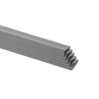 WeatherTech StairEdge Anti-Slip Stair Tread Edge Cover - 35.5" - Grey - 5 Pack-StairEdge is ideal for indoor wood, tile, stone, concrete or metal staircases, whether residential or commercial.
