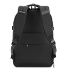 Swiss Gear Travel Backpack - Black-Adjustable interior tie-down straps to keep main compartment contents secure