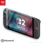 PowerA Screen Protector for Nintendo Switch 2 - 2 Pack-Easy Application: Using included microfiber cleaning cloth, placement guides, dust removal stickers, and applicator