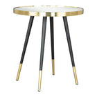 Zuo Particle Side Table - Gold/Black-Colour: Gold/Black