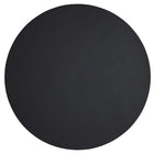 Modway Caspian Round Concrete Coffee Table - Black-Weight Limit: 275 lb