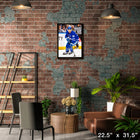 John Tavares Toronto Maple Leafs - Framed Canvas - 22" x 31"-Officially licensed by the NHL and NHLPA