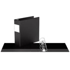 Davis Group Premium Economy Binder - D Ring - 3" - Black - 6 Pack-3"