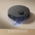 Mova E30 Pro Robot Vacuum - Black-Intelligent Navigation & Avoidance: LDS laser navigation for precise positioning, wide-area LiDAR avoidance for broad detection and strong environmental adaptability.